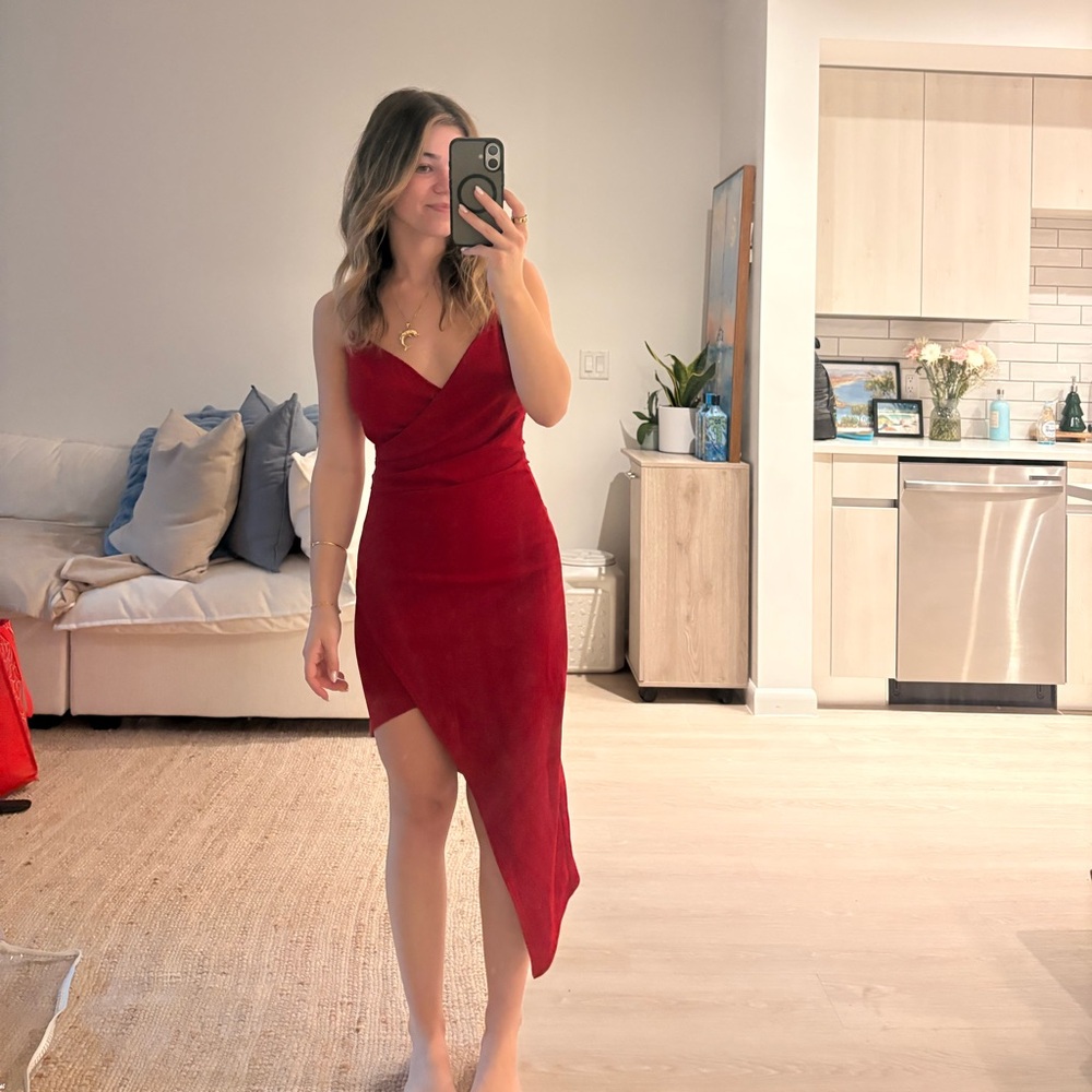 Emerald Sundae Red Dress